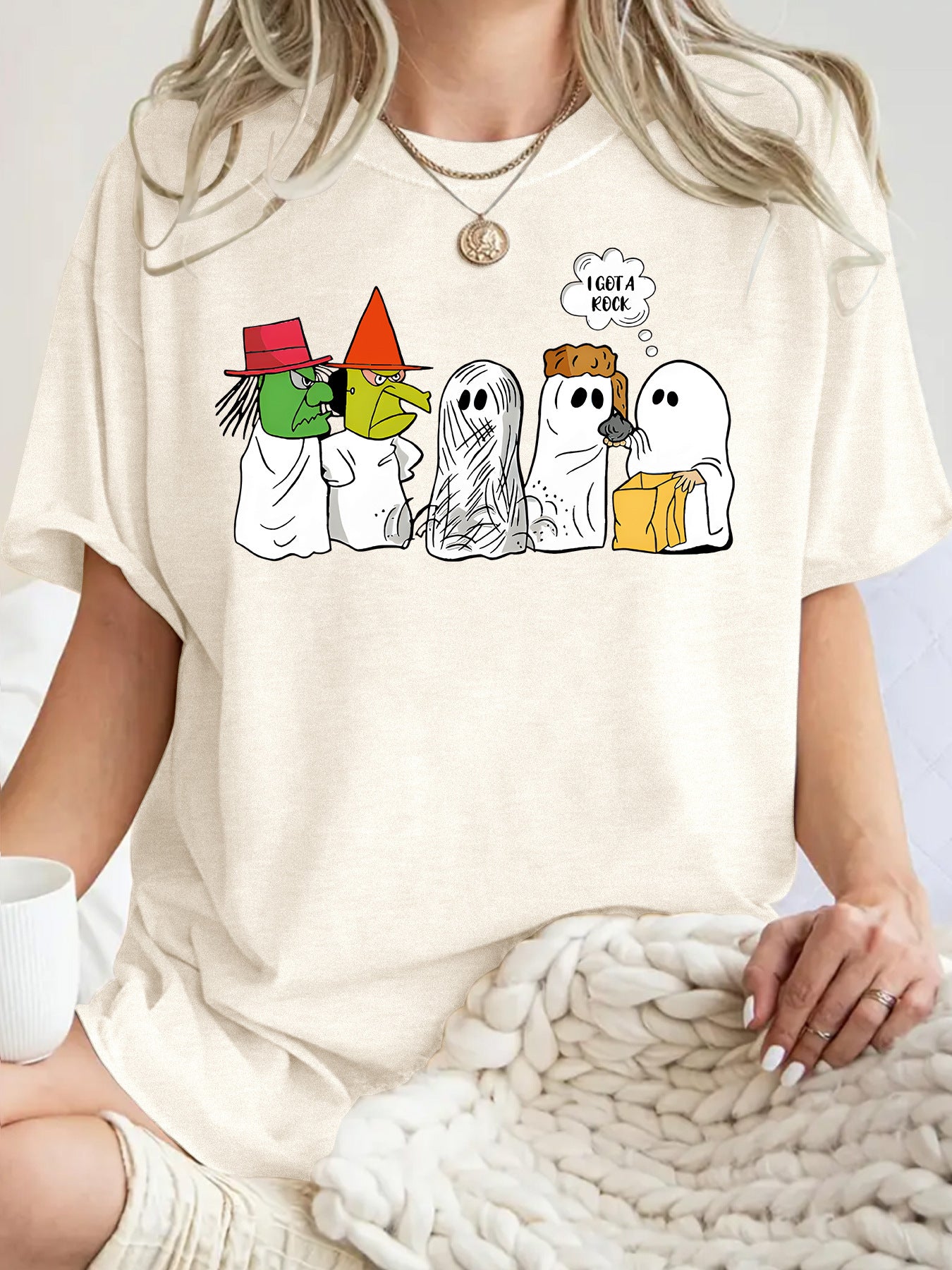 Halloween Short sleeved Women's T-shirt