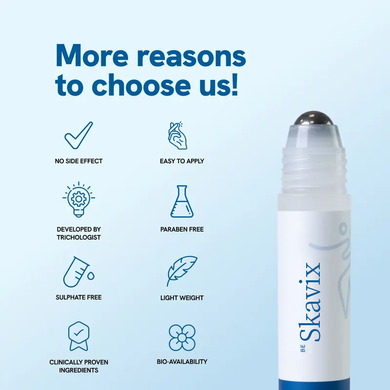 Hair Growth Roll-On Serum – See hair growth in 4 week