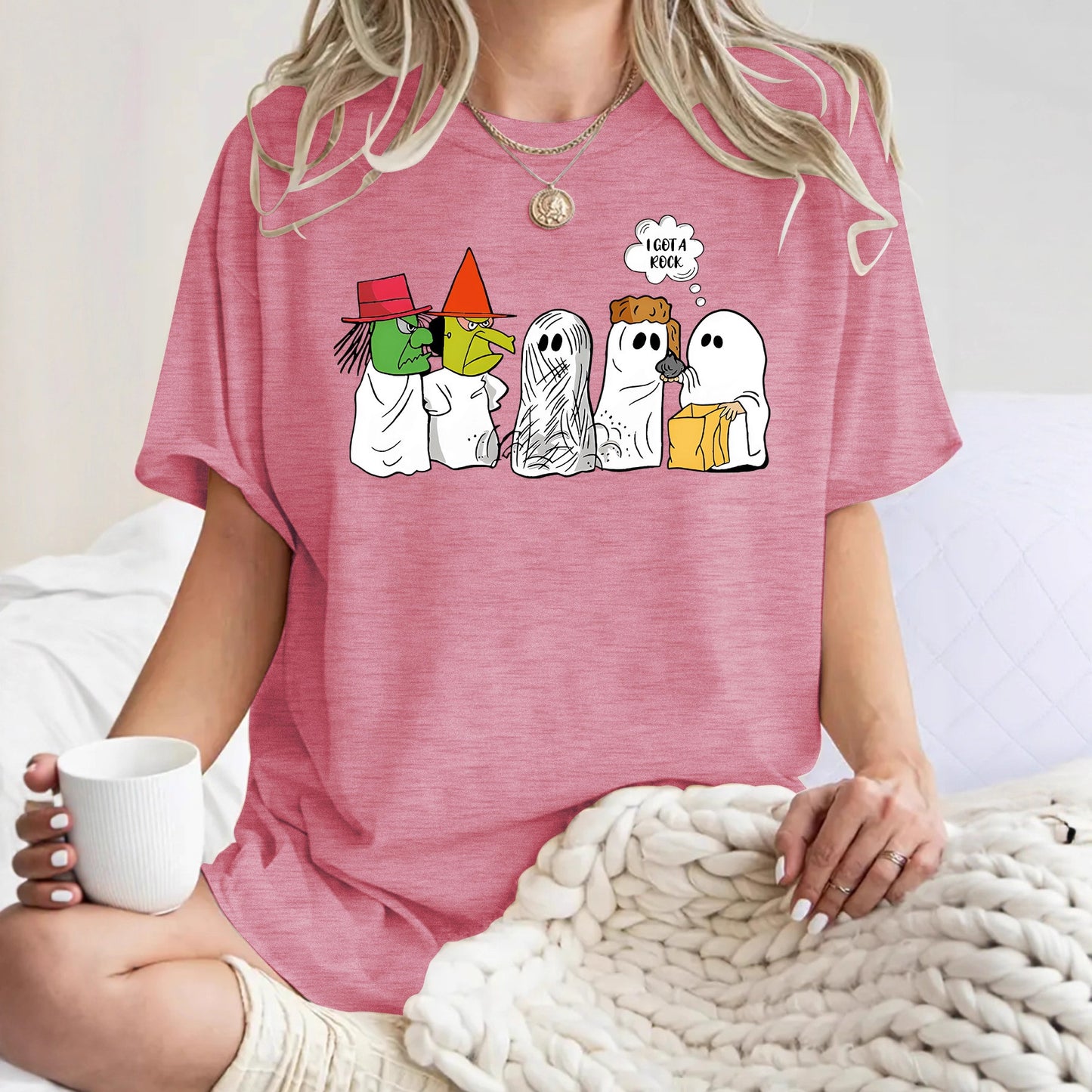 Halloween Short sleeved Women's T-shirt