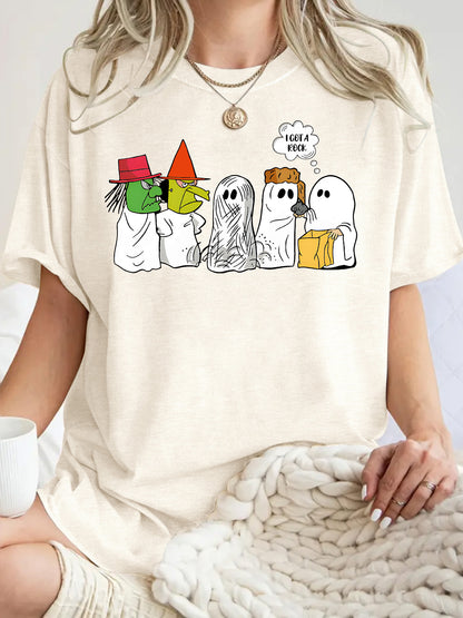 Halloween Short sleeved Women's T-shirt