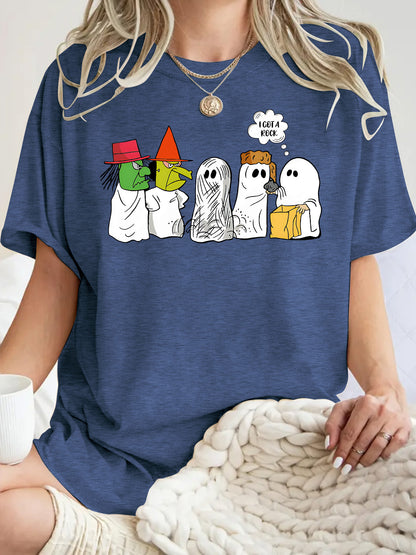 Halloween Short sleeved Women's T-shirt
